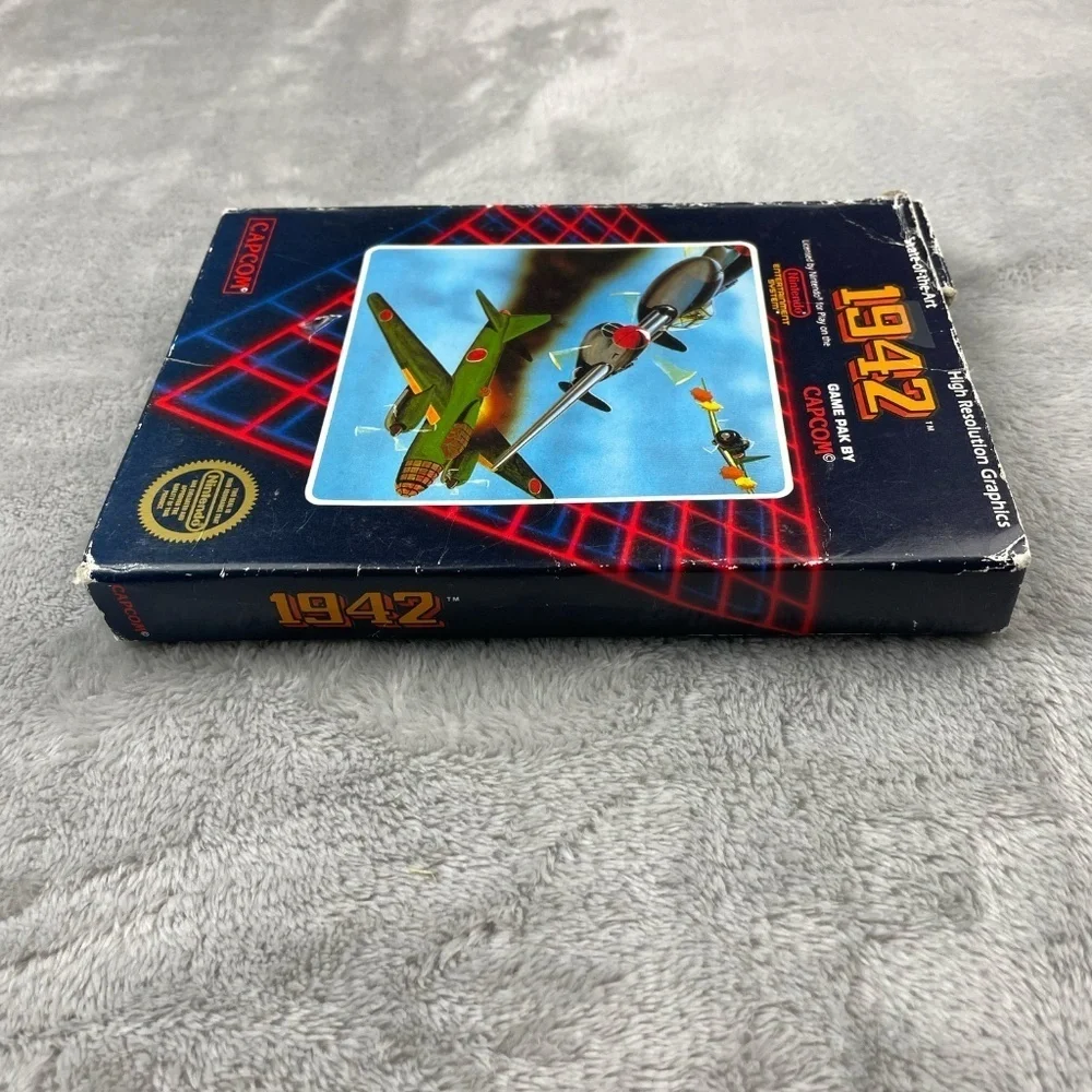 1942 Nintendo NES Authentic Original BOX ONLY
